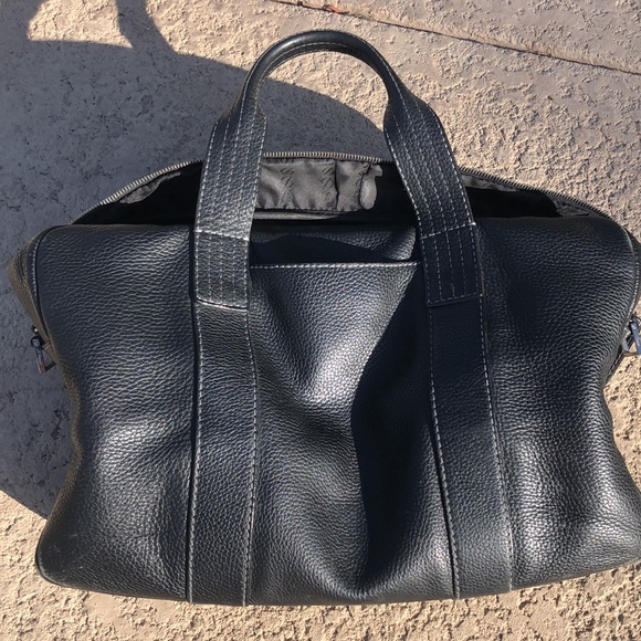Gorgeous S.T DuPont leather bag from Paris - Picture 3 of 4